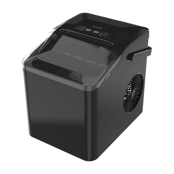 Máquina De Hacer Hielo Taurus 12kg/24h  Hielos En 6 Minutos  2 Tamaños: Grandes/Pequeños  Supersilenciosa  Función Autolimpieza  Ventana De Control  Portátil: Asa De Transporte