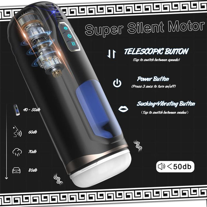 Cosima Masturbador Con Vibracion, Thrusting Y Efecto Succion