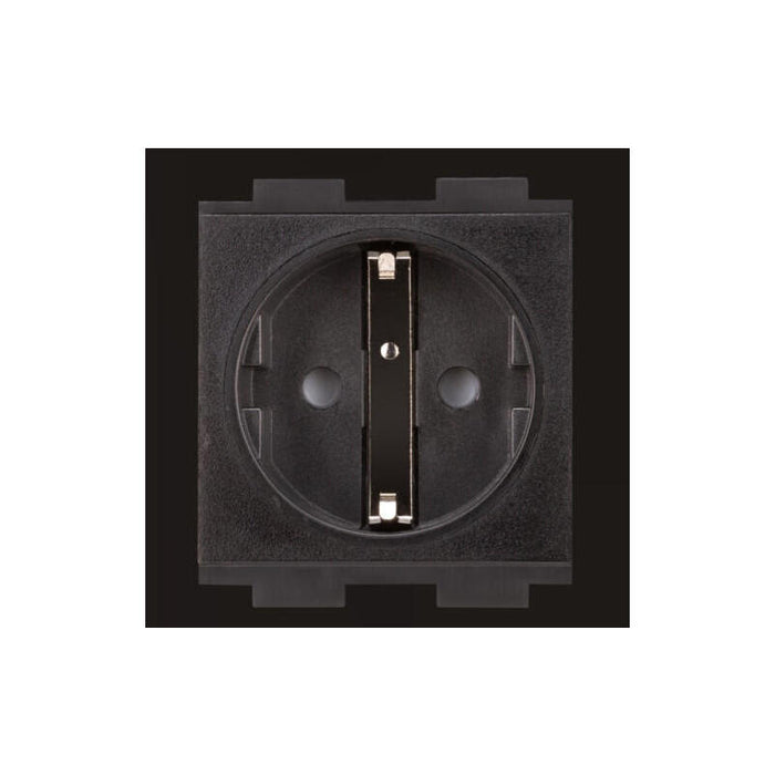 Crestron Ac Power Outlet Module For Ft2 Series, Single, European "Schuko, Type F (Ft2a-Pwr-Eu-1-Basic) 6508436