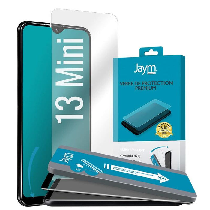 Cristal Templado Premium 2.5d Con Aplicador Para Apple Iphone 13 Mini - Jaym® **