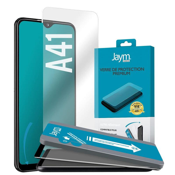 Cristal Templado Premium 2.5d Con Aplicador Para Samsung Galaxy A41 - Jaym®**