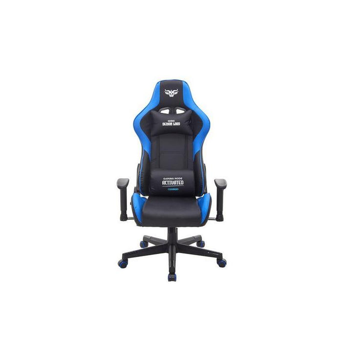 Silla Gaming Cromad Serie Demon Lord Estructura Robusta - Piel Sintetica De Alta Calidad - Altura Regulable Con