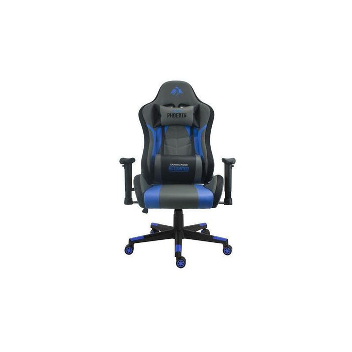 Cromad Silla Gaming Premium - Base De 350mm - Piston De Gas Clase 2 - Altura Regulable - Ruedas De Nailon De 60mm -