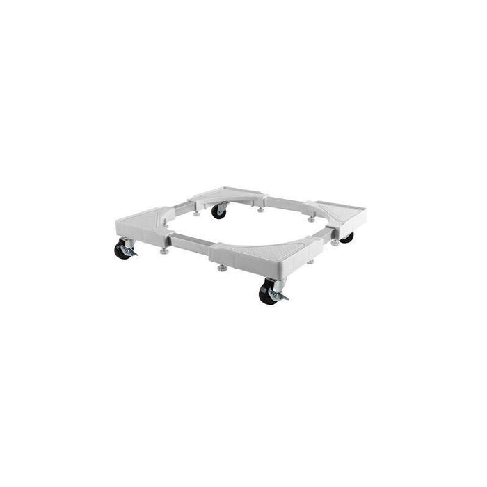 Cromad Soporte/Base Ajustable Con Ruedas Para Nevera Y Lavadoras - Blanco