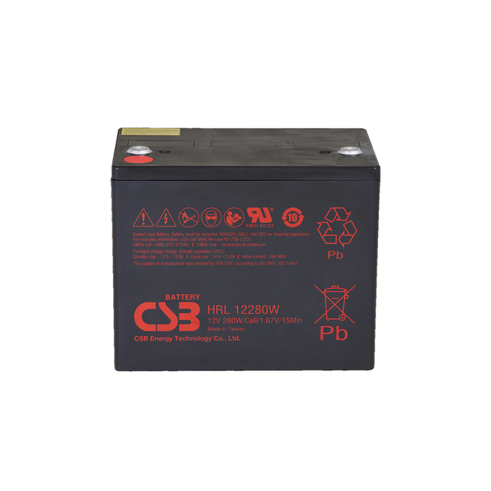 Csb Battery Hrl1225w 12v 6ah 25w Pb F2