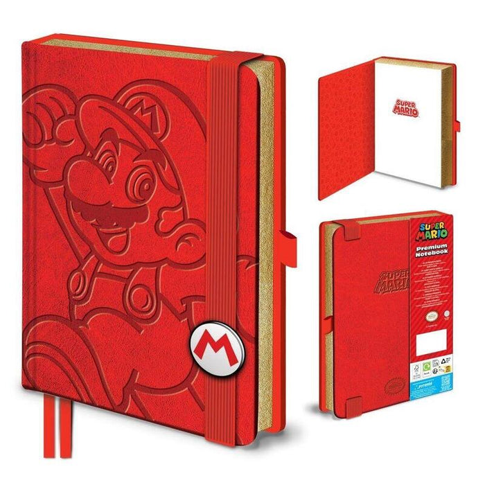 Cuaderno A5 Mario Super Mario