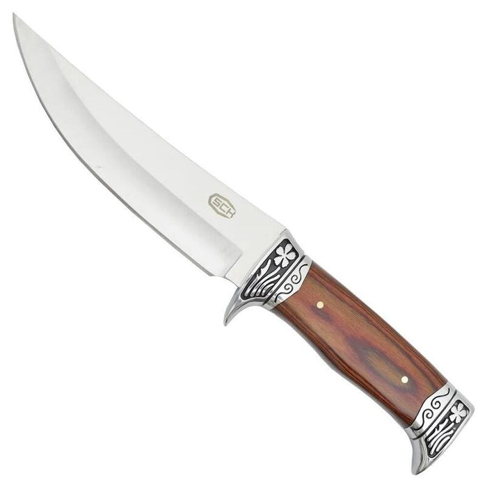 Cuchillo De Caza Sck Con Mango De Madera