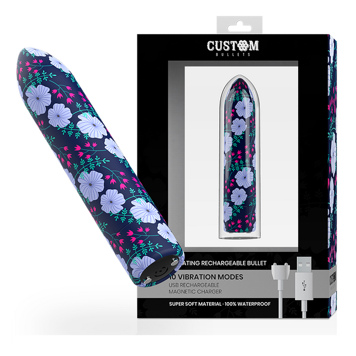 Custom Bullets - Bala Recargable Spring 10 Intensidades
