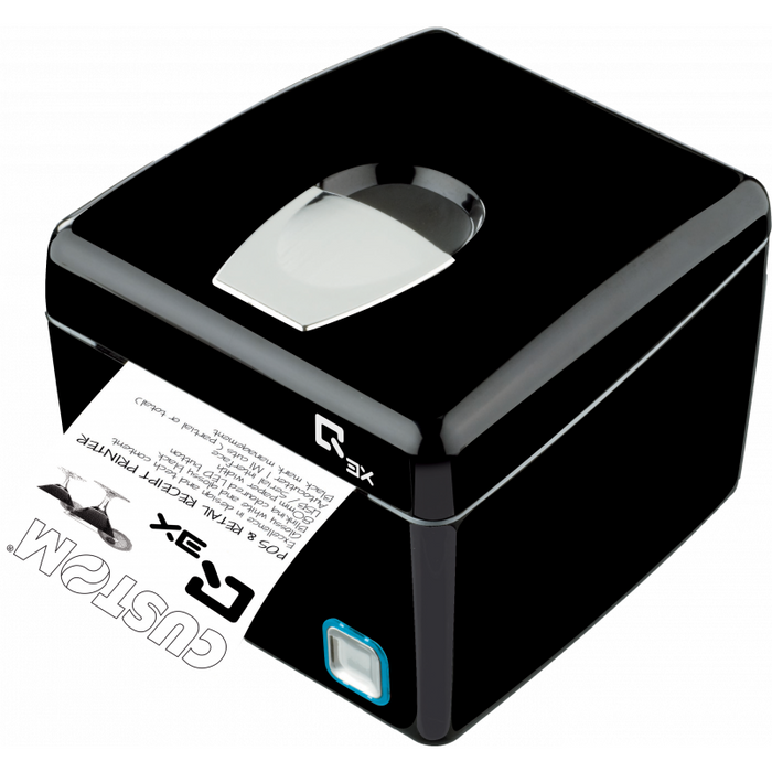 Custom Impresora Q3x Wifi Usb Rs232 Negra