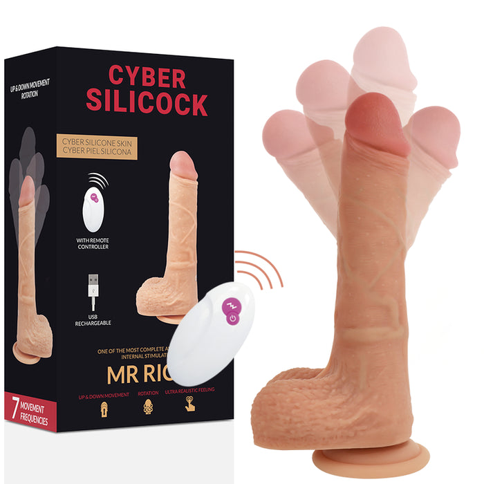 Cyber Silicock - Realistico Control Remoto Mr Rick 20.9 Cm -O- 4 Cm