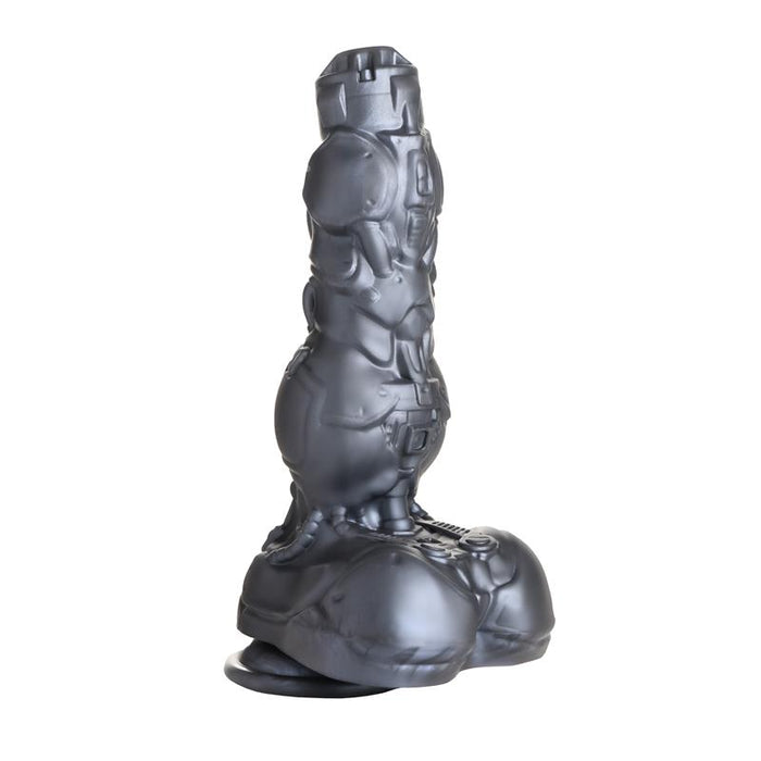 Cyborg Cock Dildo Metal Con Thrusting Y Vibración
