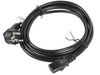 EAN 5901969409758 - Lanberg CA-C13C-11CC-0030-BK cable de transmisión Negro 3 m C13 acoplador CEE7/7 imagen 2