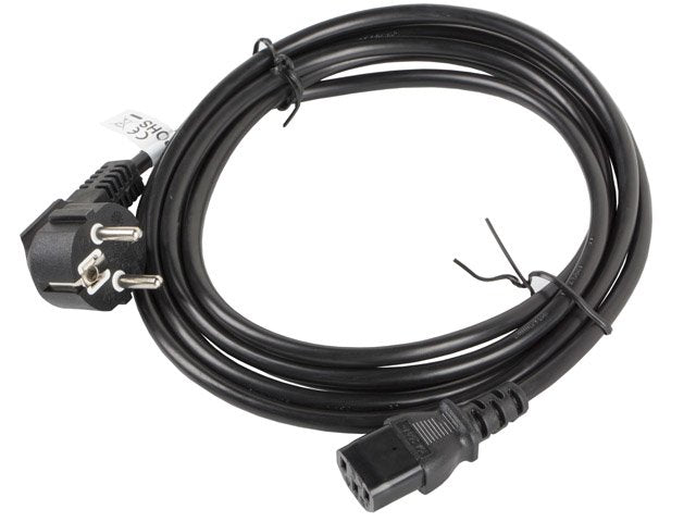 EAN 5901969409758 - Lanberg CA-C13C-11CC-0030-BK cable de transmisión Negro 3 m C13 acoplador CEE7/7 imagen 2