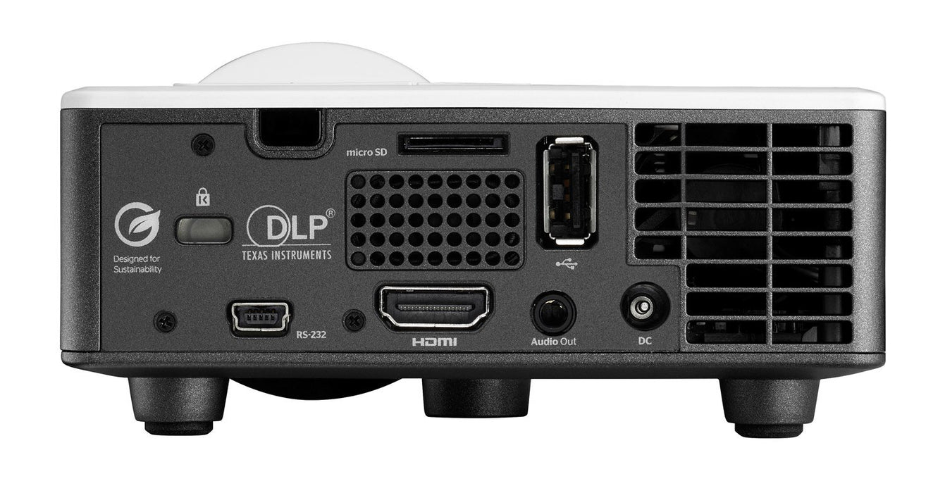 EAN 5055387668317 - Optoma ML1050STi Proyector de corto alcance 535 lúmenes ANSI DLP WXGA (1280x800) 3D Negro, Blanco imagen 5
