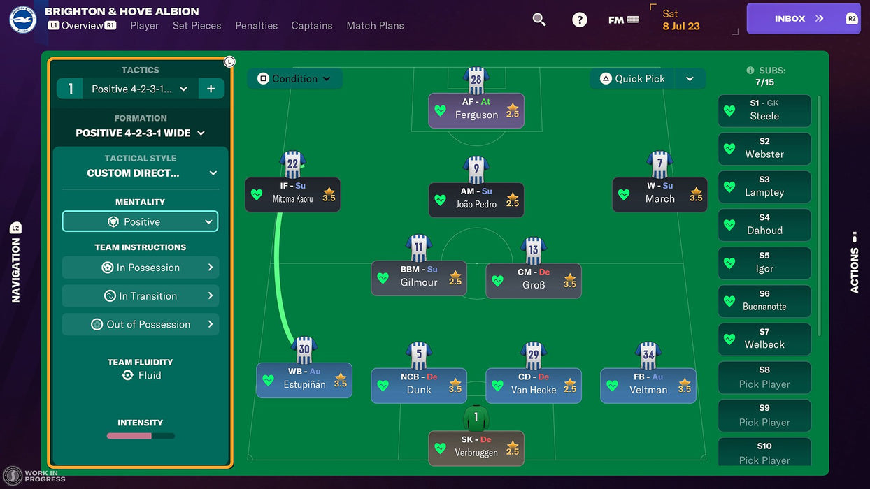 EAN 5055277052233 - Ecoplay Football Manager 2024 (PS5) Estándar Plurilingüe PlayStation 5 imagen 5