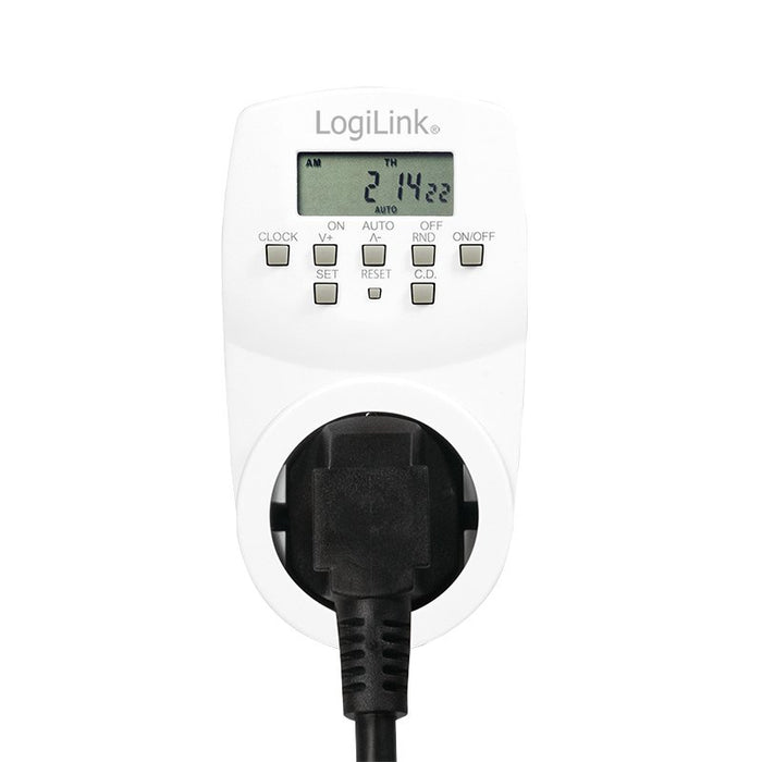 EAN 4052792052374 - LogiLink ET0007 contador eléctrico Blanco Programador eléctrico diario/semanal imagen 4