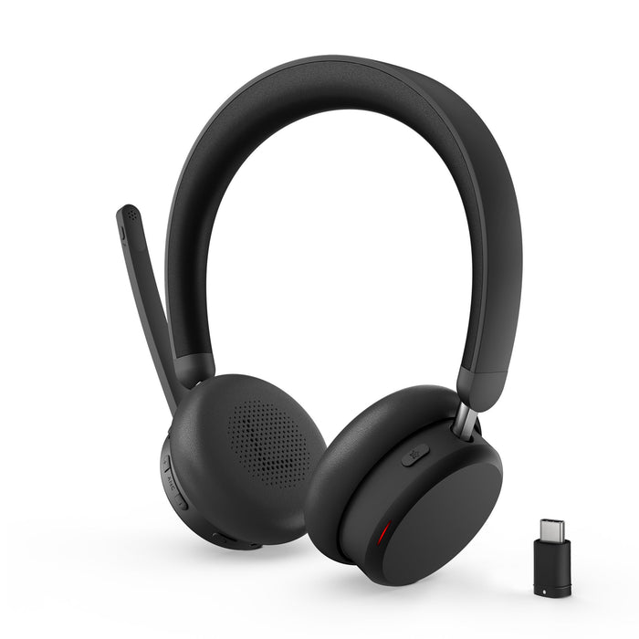 EAN 0195892122227 - Lenovo 6550 Auriculares Inalámbrico Diadema Oficina/Centro de llamadas USB Tipo C Bluetooth Negro imagen 11