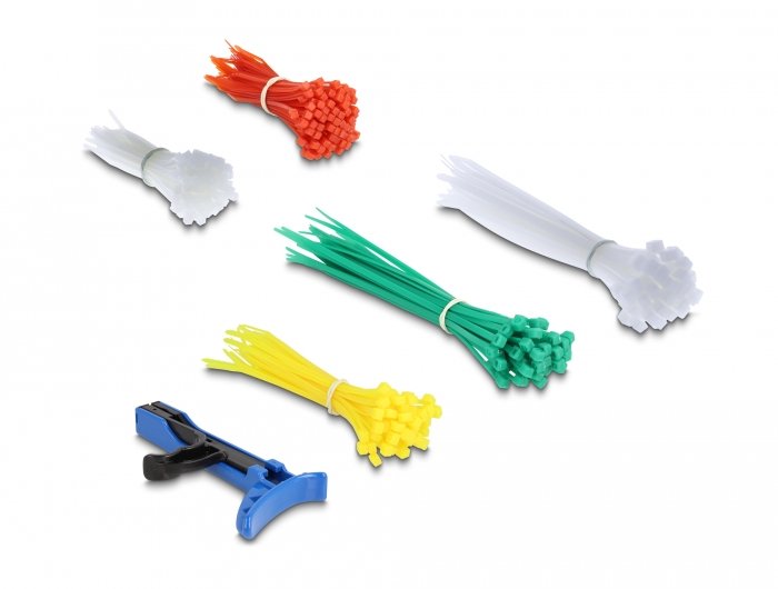 EAN 4043619186419 - DeLOCK 18641 presilla Bridas adherentes para cables Plástico Multicolor imagen 3