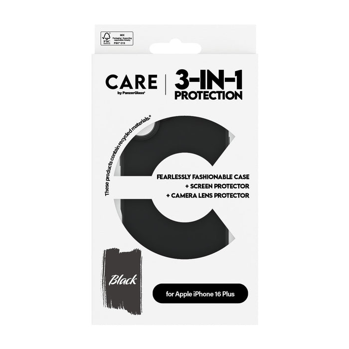 EAN 5715685004933 - PanzerGlass CARE™ by ® 3-in-1 Bundle iPhone 16 Plus Protector de pantalla Apple 1 pieza(s) imagen 3