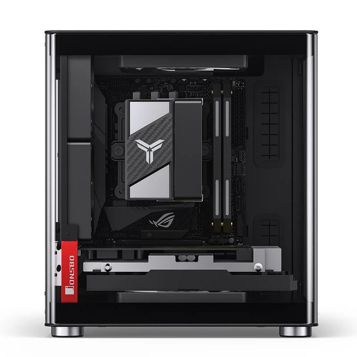 EAN 6970620554099 - Jonsbo TK-0 BLACK carcasa de ordenador Negro, Madera imagen 17