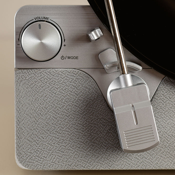 EAN 8711902086901 - Lenco LSA-071SI Tocadiscos de tracción por correa Gris Manual imagen 8