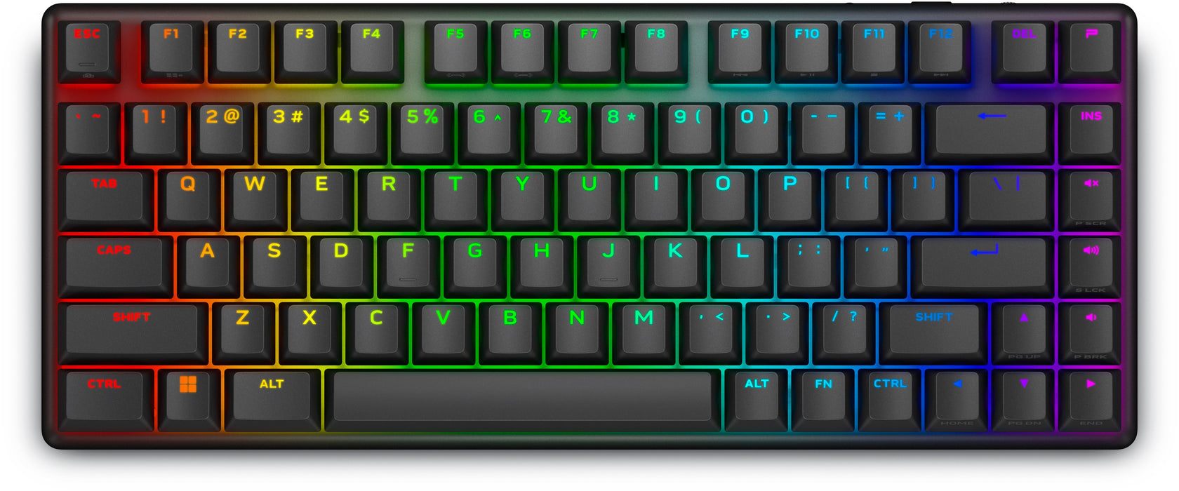 EAN 0884116464839 - Alienware Pro Wireless Gaming Keyboard teclado Juego USB + RF Wireless + Bluetooth Negro imagen 2