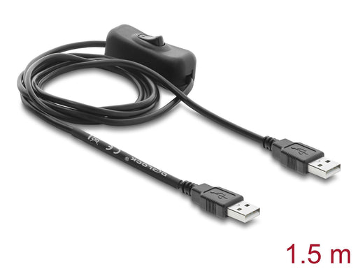 EAN 4043619816576 - DeLOCK 81657 cable USB 1,5 m USB A Negro imagen 2