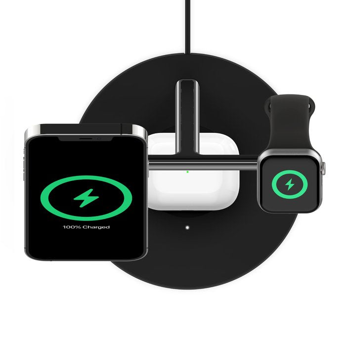 EAN 0745883819324 - Belkin BoostCharge Pro Auriculares, Smartphone, Reloj inteligente Negro USB Cargador inalámbrico Interior imagen 8