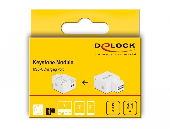 EAN 4043619877911 - DeLOCK 87791 módulo de conector de red imagen 3