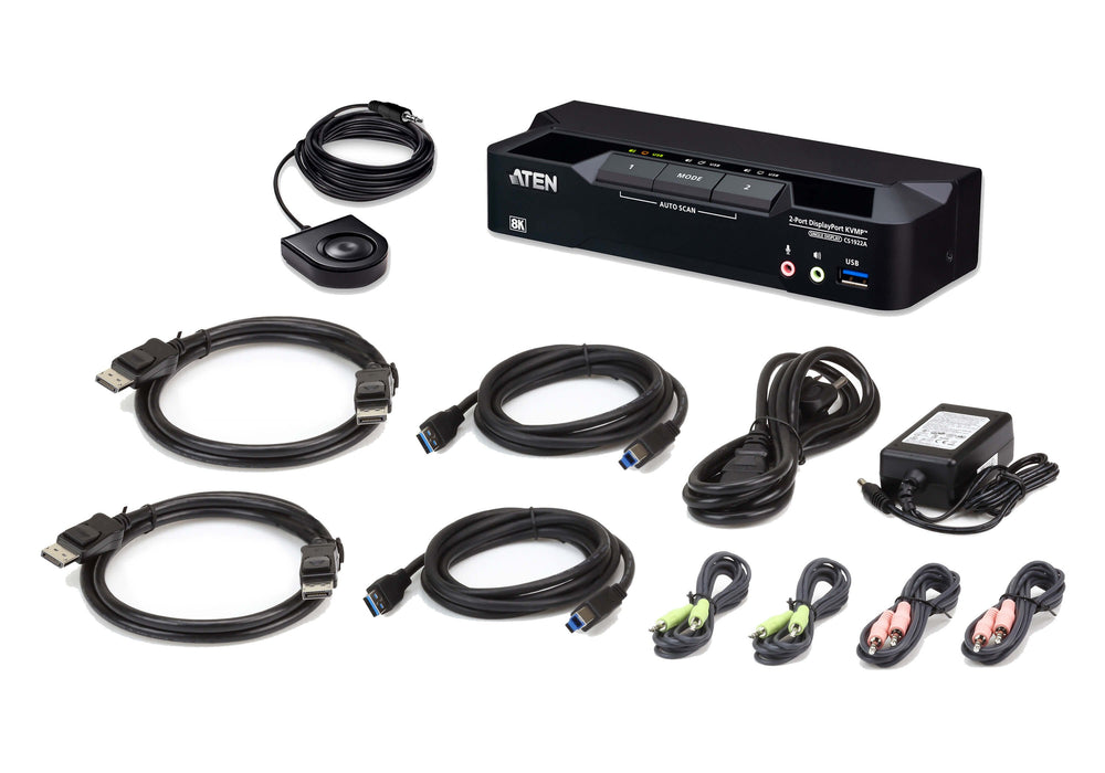 EAN 4711581520721 - ATEN CS1922A-AT-G interruptor KVM Negro imagen 4