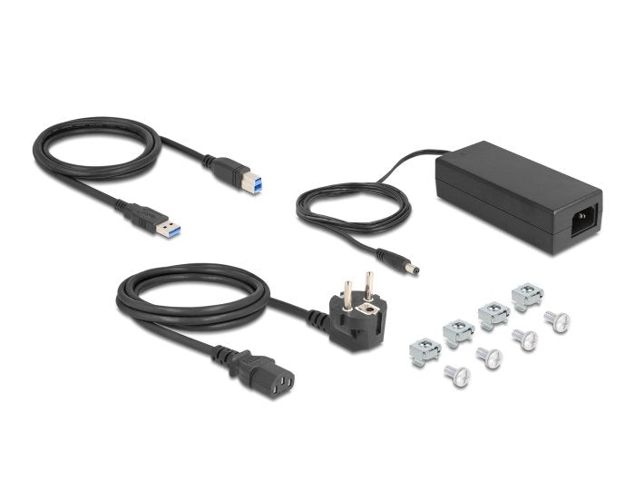 EAN 4043619642403 - DeLOCK 64240 hub de interfaz USB 3.2 Gen 2(3.1 Gen 2) Type-B 10000 Mbit/s Negro imagen 4