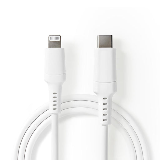 EAN 5412810315505 - Nedis CCGW39650WT10 cable de conector Lightning 1 m Blanco imagen 1