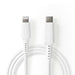 EAN 5412810315505 - Nedis CCGW39650WT10 cable de conector Lightning 1 m Blanco imagen 1
