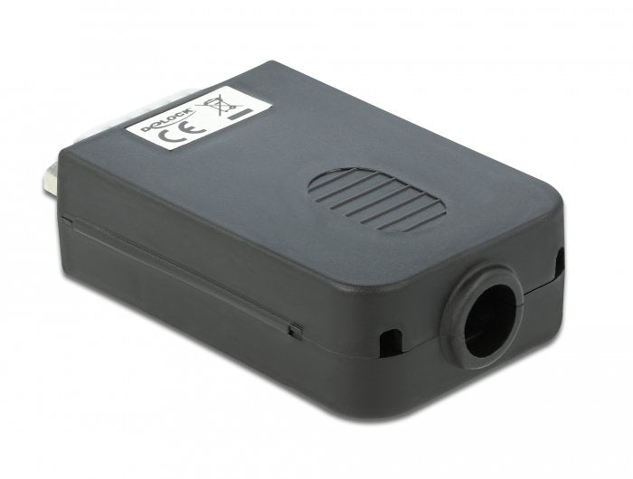 EAN 4043619665686 - DeLOCK 66568 cambiador de género para cable serial Sub-D15 16 pin terminal block Negro imagen 4