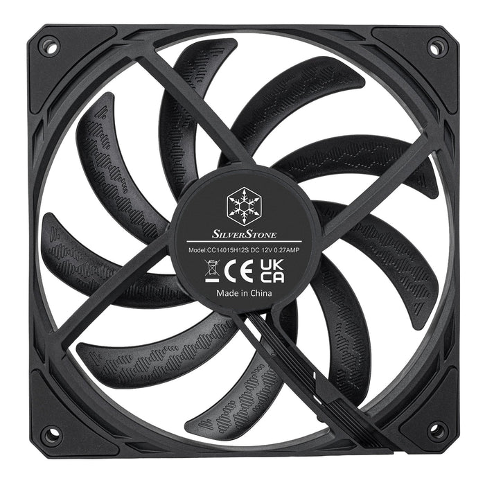 EAN 4710679817002 - Silverstone SST-AS140B sistema de refrigeración para ordenador Carcasa del ordenador Ventilador 14 cm Neg imagen 4