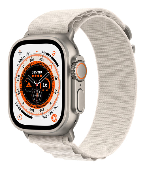 EAN 194253425410 - Apple Watch Ultra OLED 49 mm Digital 410 x 502 Pixeles Pantalla táctil 4G Titanio Wifi GPS (satélite) imagen 1