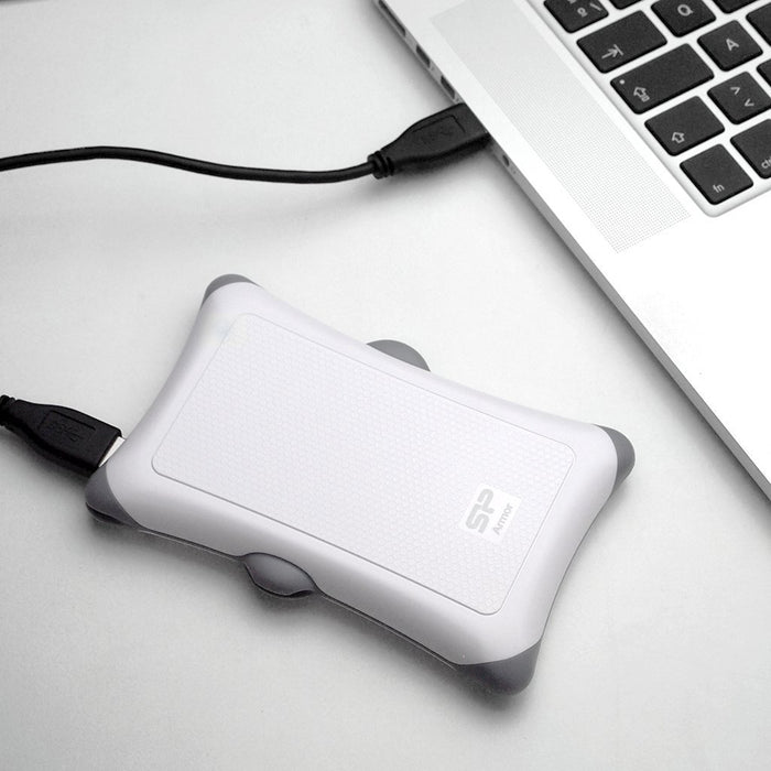 EAN 4712702631227 - Silicon Power Armor A30 disco duro externo 1 TB 2.5" USB tipo A 3.2 Gen 1 (3.1 Gen 1) Blanco imagen 4