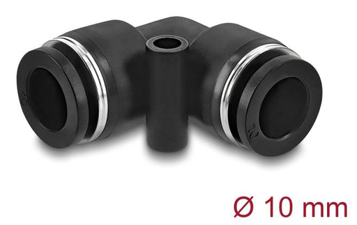 EAN 4043619607471 - DeLOCK 60747 acoplamiento y conector para máquina neumática Negro Metal, Plástico Rosca interior (hembra) imagen 1