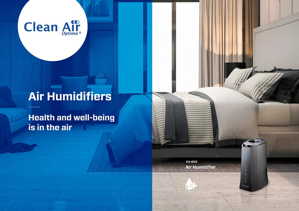 EAN 8718546310775 - Clean Air Optima CA-603 humidificador Ultrasónica 5 L Negro imagen 8
