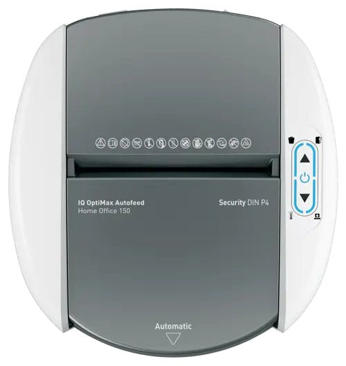 EAN 4002432143153 - Leitz IQ OptiMax Autofeed Home Office 150 P4 triturador de papel Corte cruzado 55 dB 22,5 cm Blanco imagen 12