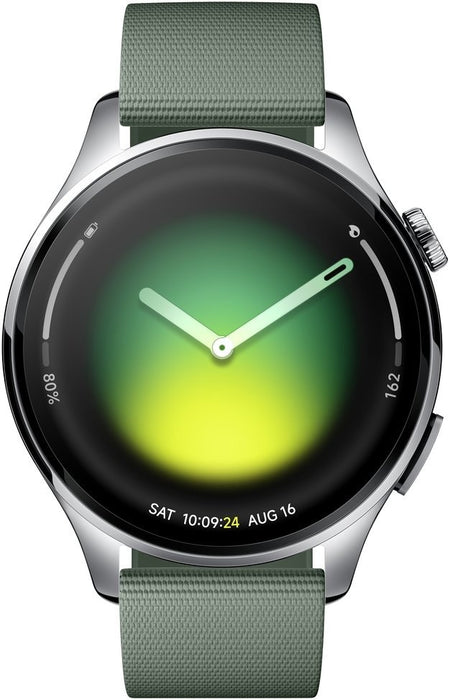 EAN 6932554431464 - Xiaomi Watch 5 3,91 cm (1.54") AMOLED 47 mm Digital 480 x 480 Pixeles Pantalla táctil Plata GPS (satélite imagen 1