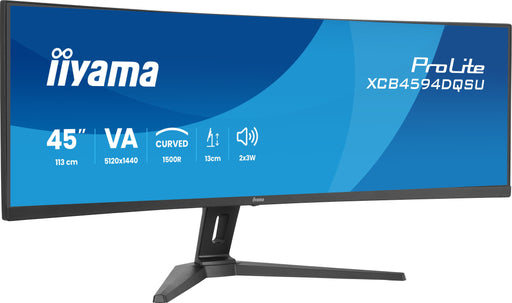 EAN 4948570126293 - iiyama ProLite XCB4594DQSU-B1 pantalla para PC 113 cm (44.5") 5120 x 1440 Pixeles Dual QHD LED Negro imagen 2