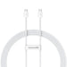 EAN 6932172648794 - Baseus Superior cable USB 2 m USB C Blanco imagen 1