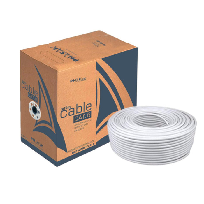 EAN 5605922028658 - Phasak PHR 6301 cable de red Gris Cat6 U/UTP (UTP) imagen 8