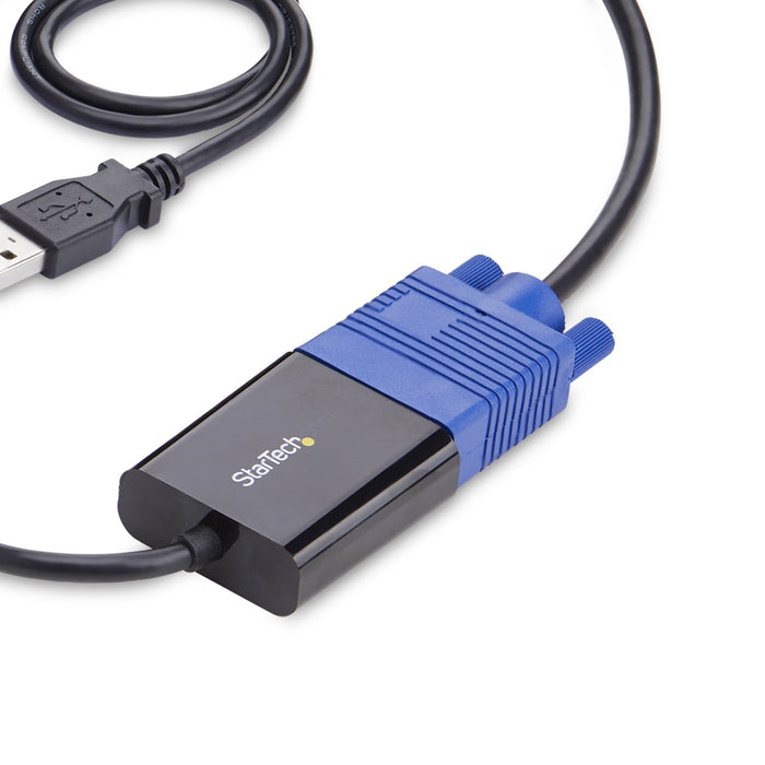 EAN 0065030922401 - StarTech.com NOTECONS02-VGA-MDP interruptor KVM Negro imagen 2