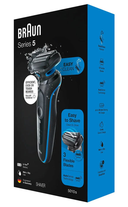 EAN 4210201432197 - Braun 51-B1000s Máquina de afeitar de láminas Negro, Azul imagen 7
