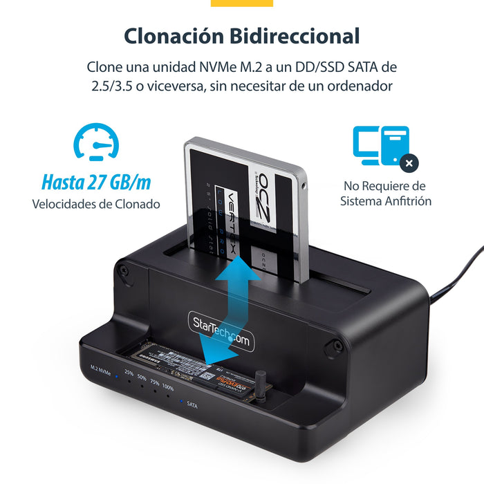 EAN 0065030904728 - StarTech.com N2-M2-SSD-DUPLICATOR duplicador de datos y soporte Duplicador de HDD/ SSD (discos duros/unid imagen 13