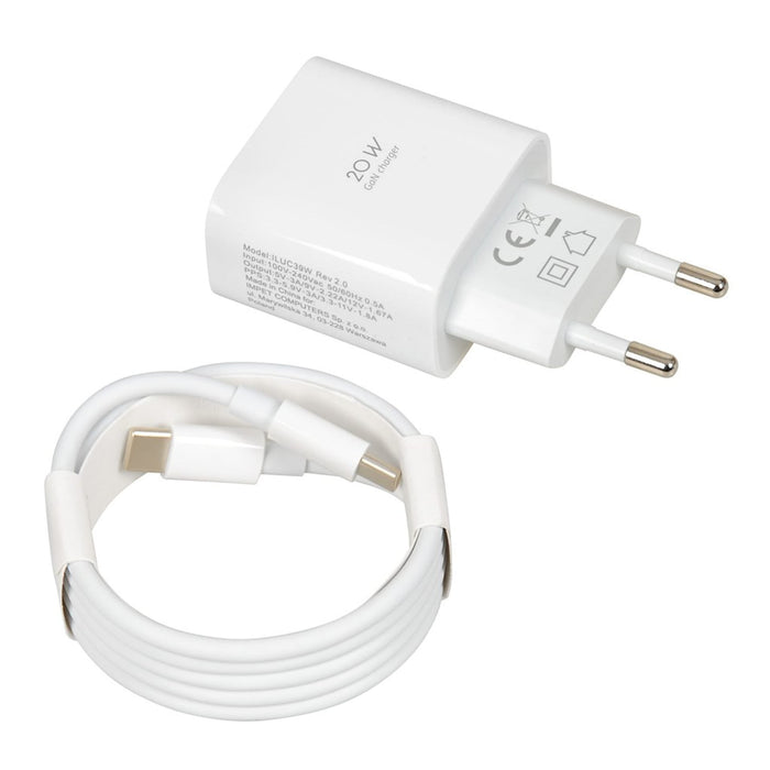 EAN 5903968681036 - iBox ILUC39W cargador de dispositivo móvil Universal Blanco Corriente alterna Carga rápida Interior imagen 1