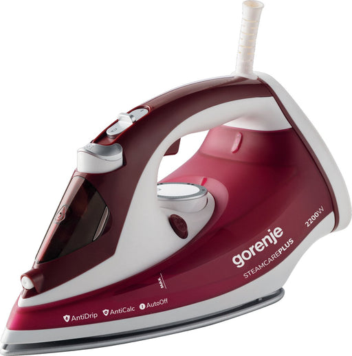 EAN 3838782404672 - Gorenje SIH2200RBC Plancha a vapor Suela de cerámica 2200 W Rojo imagen 1