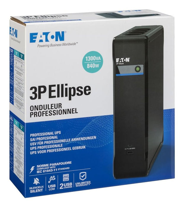 EAN 3553340621383 - Eaton 3P Ellipse 1300 sistema de alimentación ininterrumpida (UPS) En espera (Fuera de línea) o Standby ( imagen 5